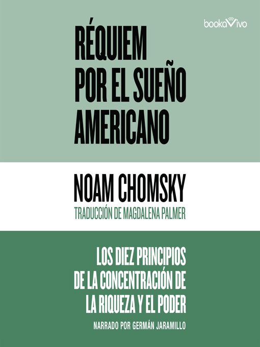 Title details for Réquiem por el sueño americano by Noam Chomsky - Available